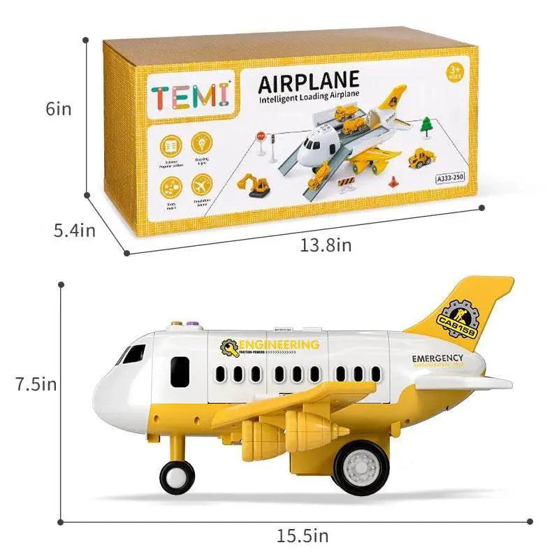  Large Aircraft Simulation Track Inertia Toy Airplane Gifts -  ToylandEU™