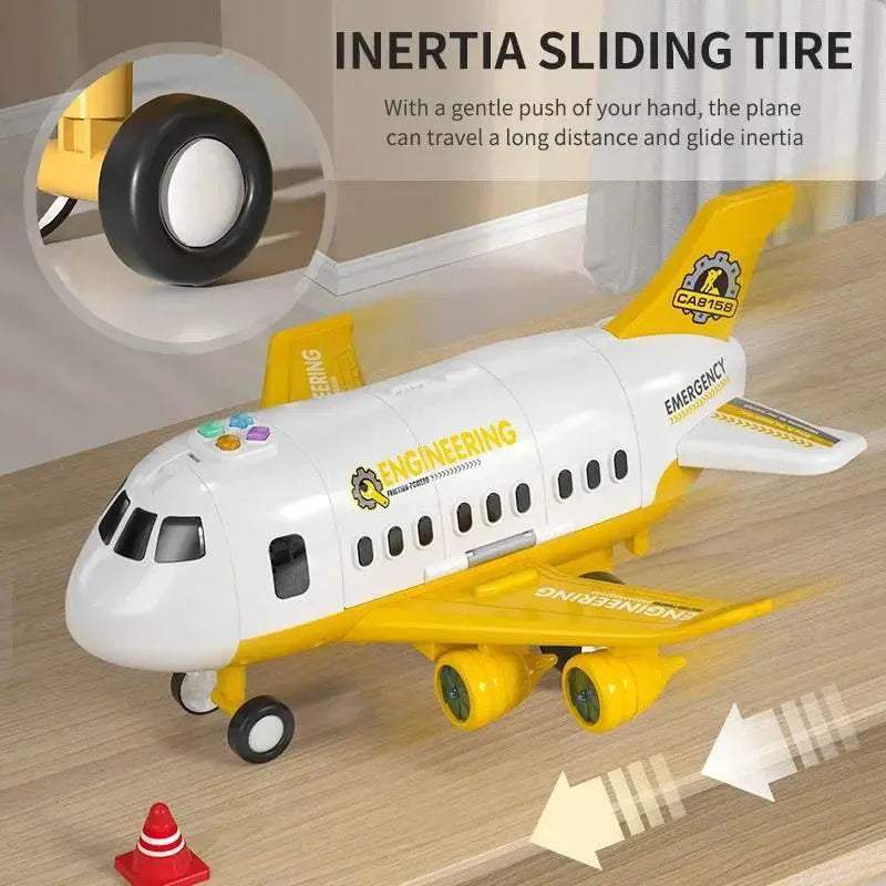  Large Aircraft Simulation Track Inertia Toy Airplane Gifts -  ToylandEU™