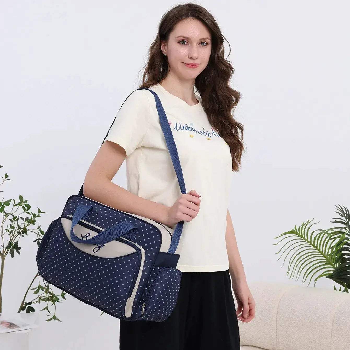 Large Capacity Diaper Bag For Moms With Multifunctional Design - ToylandEU