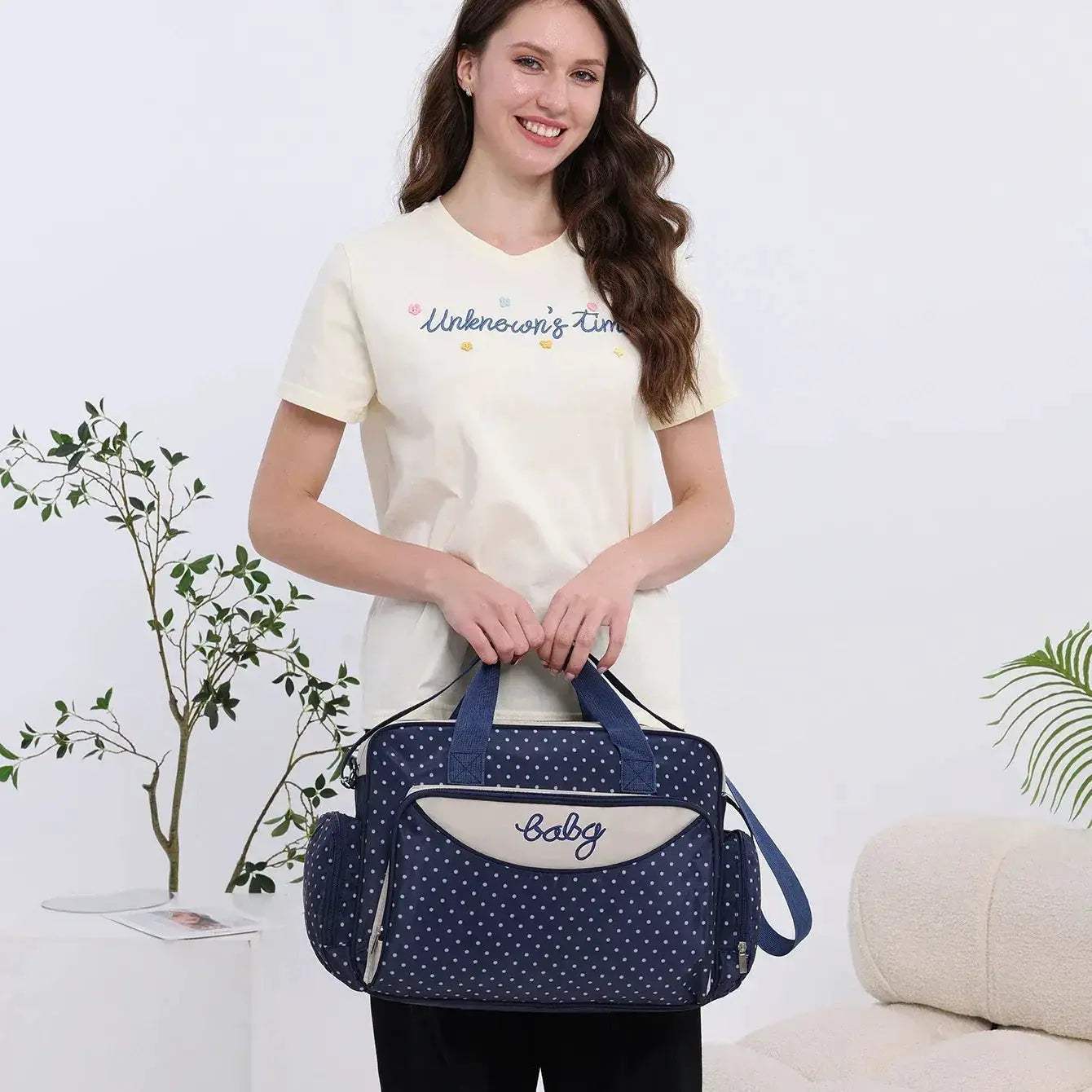 Large Capacity Diaper Bag For Moms With Multifunctional Design - ToylandEU