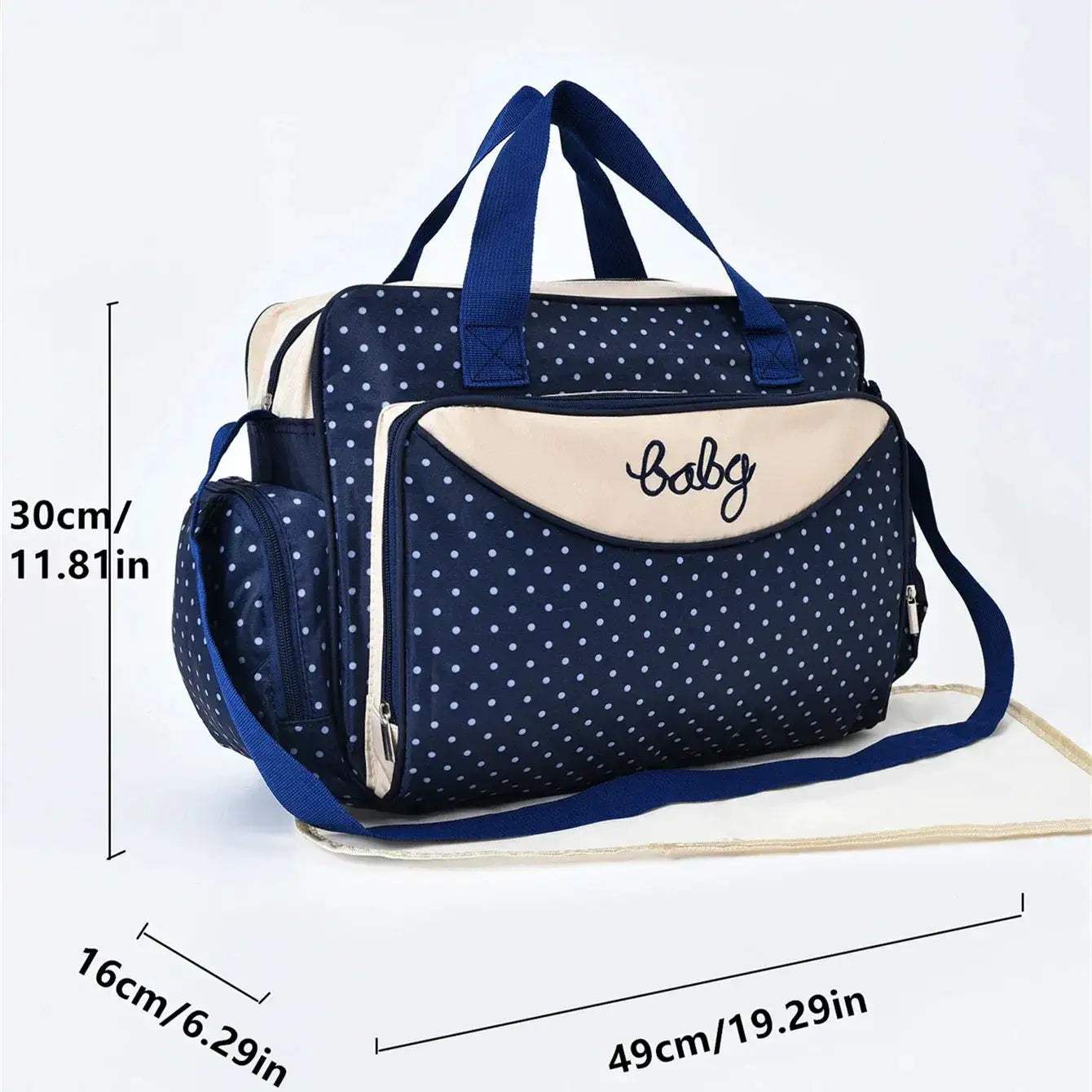 Large Capacity Diaper Bag For Moms With Multifunctional Design - ToylandEU