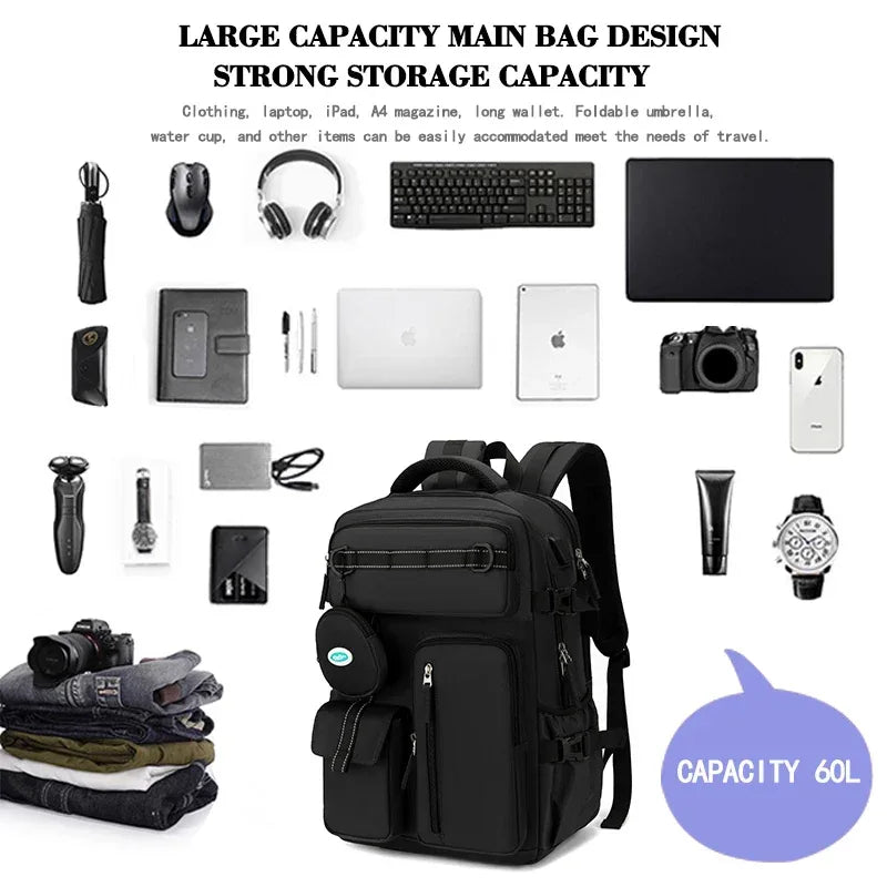 Large Capacity Laptop Backpack For Travel And Work - ToylandEU