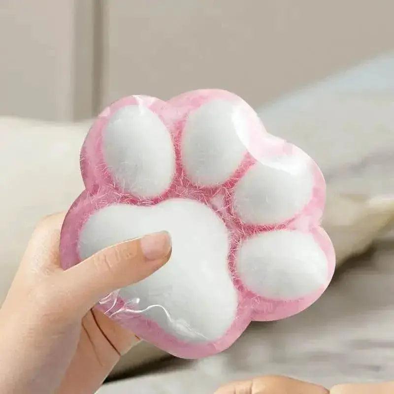  Large Cat Paw Squishys Fidget Toy Relief Relax Soft Squeeze -  ToylandEU™