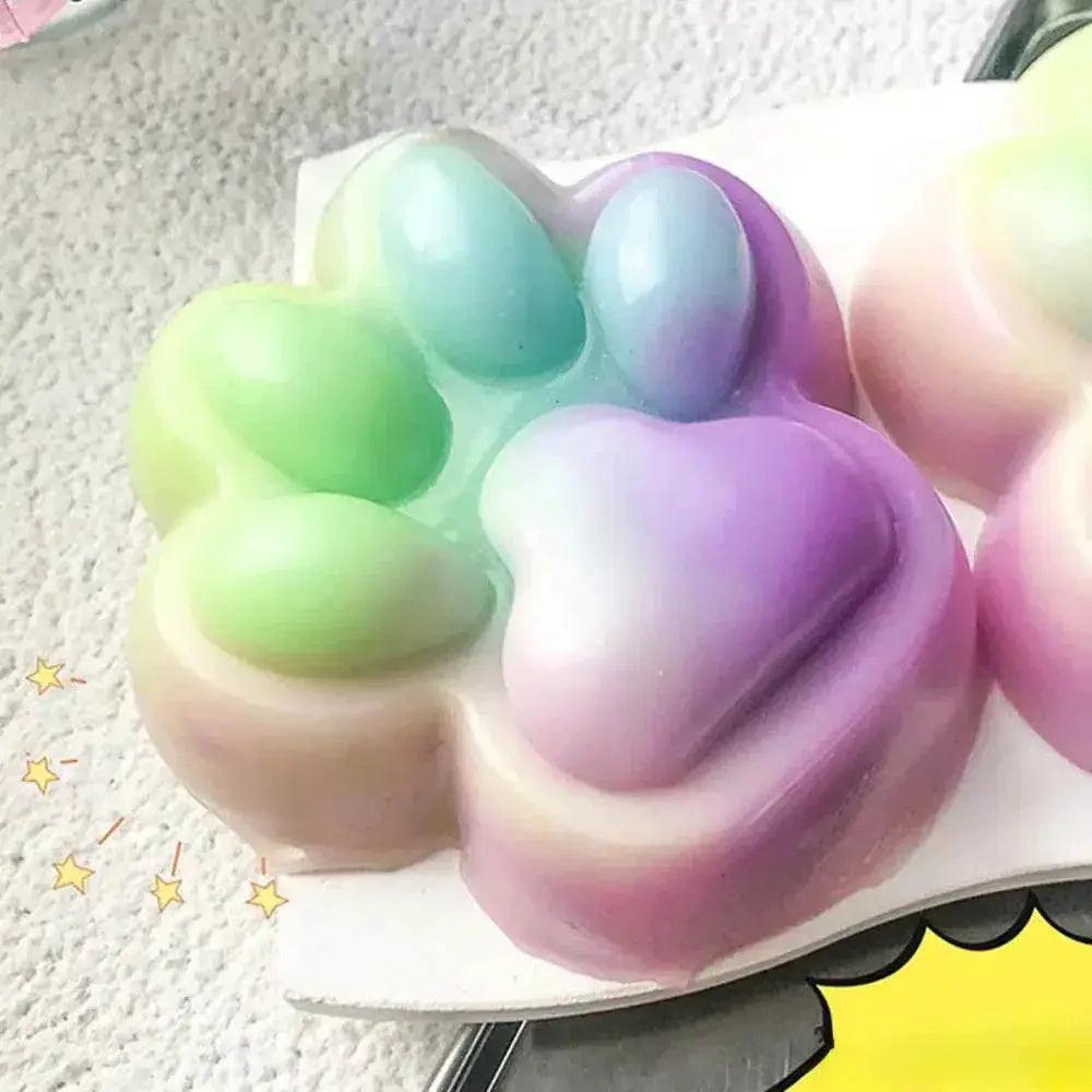  Large Cat Paw Squishys Fidget Toy Relief Relax Soft Squeeze -  ToylandEU™