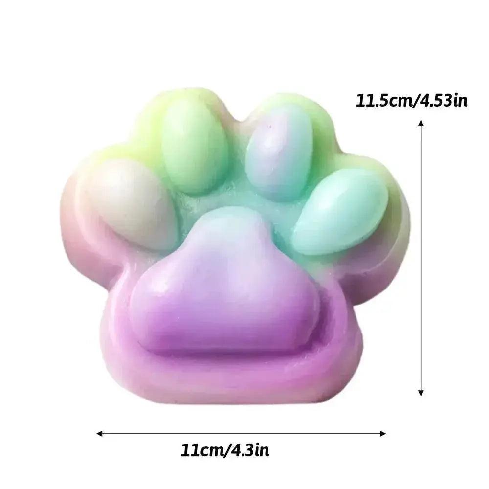 Large Cat Paw Squishys Fidget Toy Relief Relax Soft Squeeze -  ToylandEU™