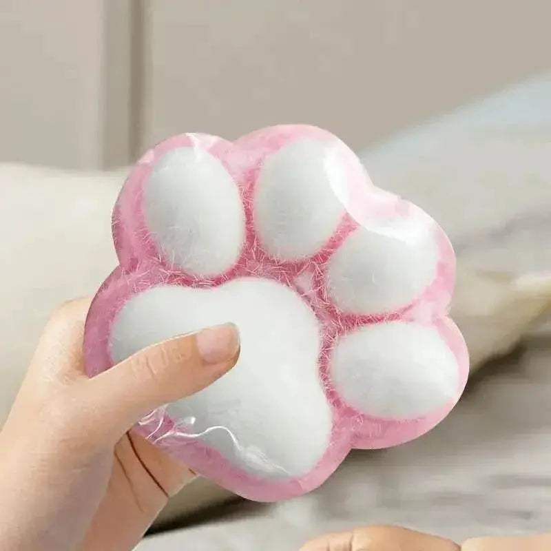 Large Cat Paw Squishys Fidget Toy Relief Relax Soft Squeeze - ToylandEU
