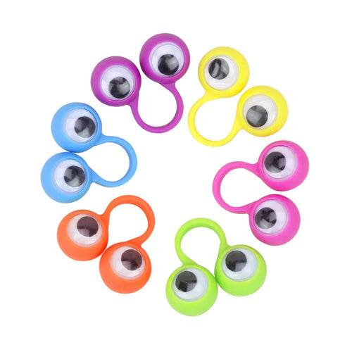 Large-Eyed Finger Puppets for Fun Educational Role-Playing Activities - ToylandEU