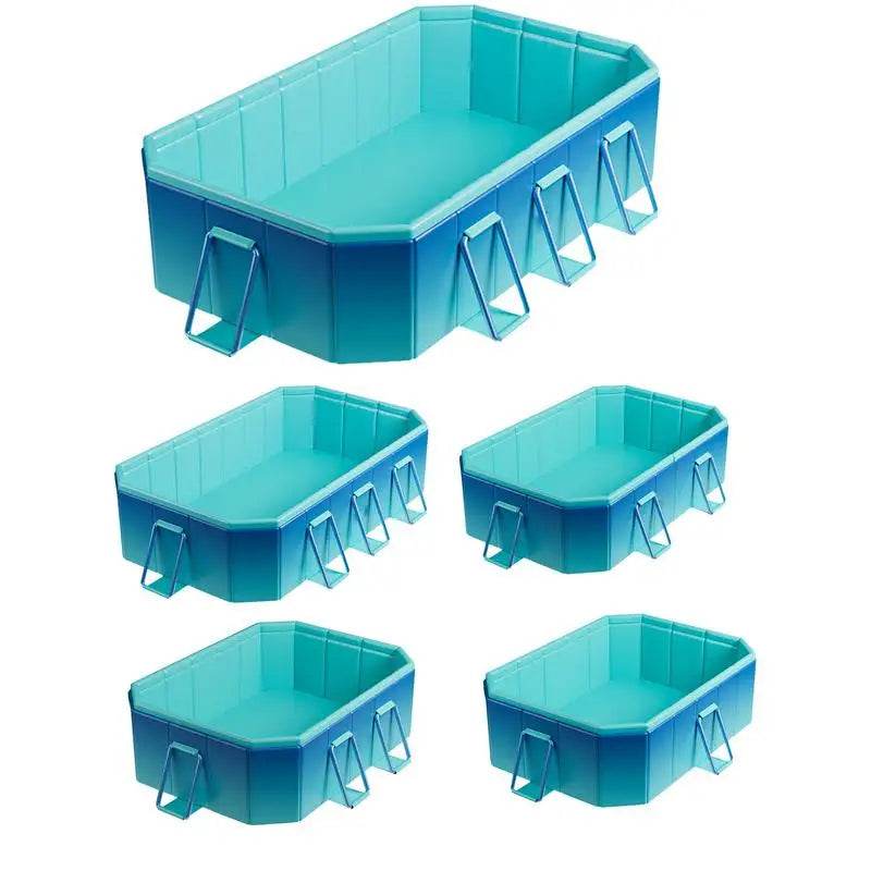 Large Family Swimming Pool 1.6-3M Foldable Frame Pools - ToylandEU