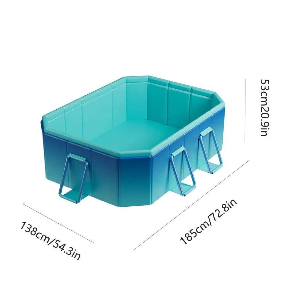 Large Family Swimming Pool 1.6-3M Foldable Frame Pools - ToylandEU