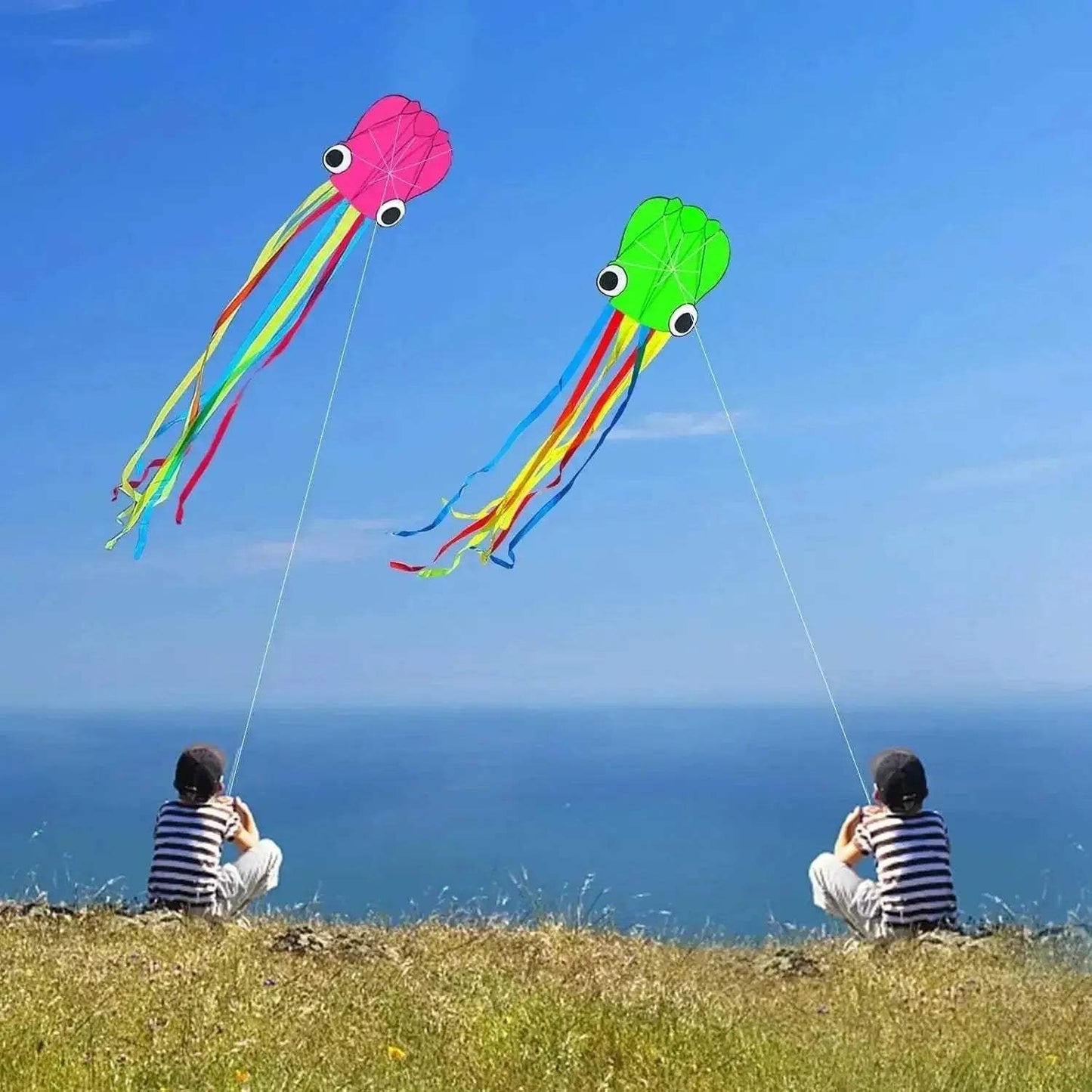  Large Octopus Kites Easy Flyer Kites for Kids and Adults -  ToylandEU™