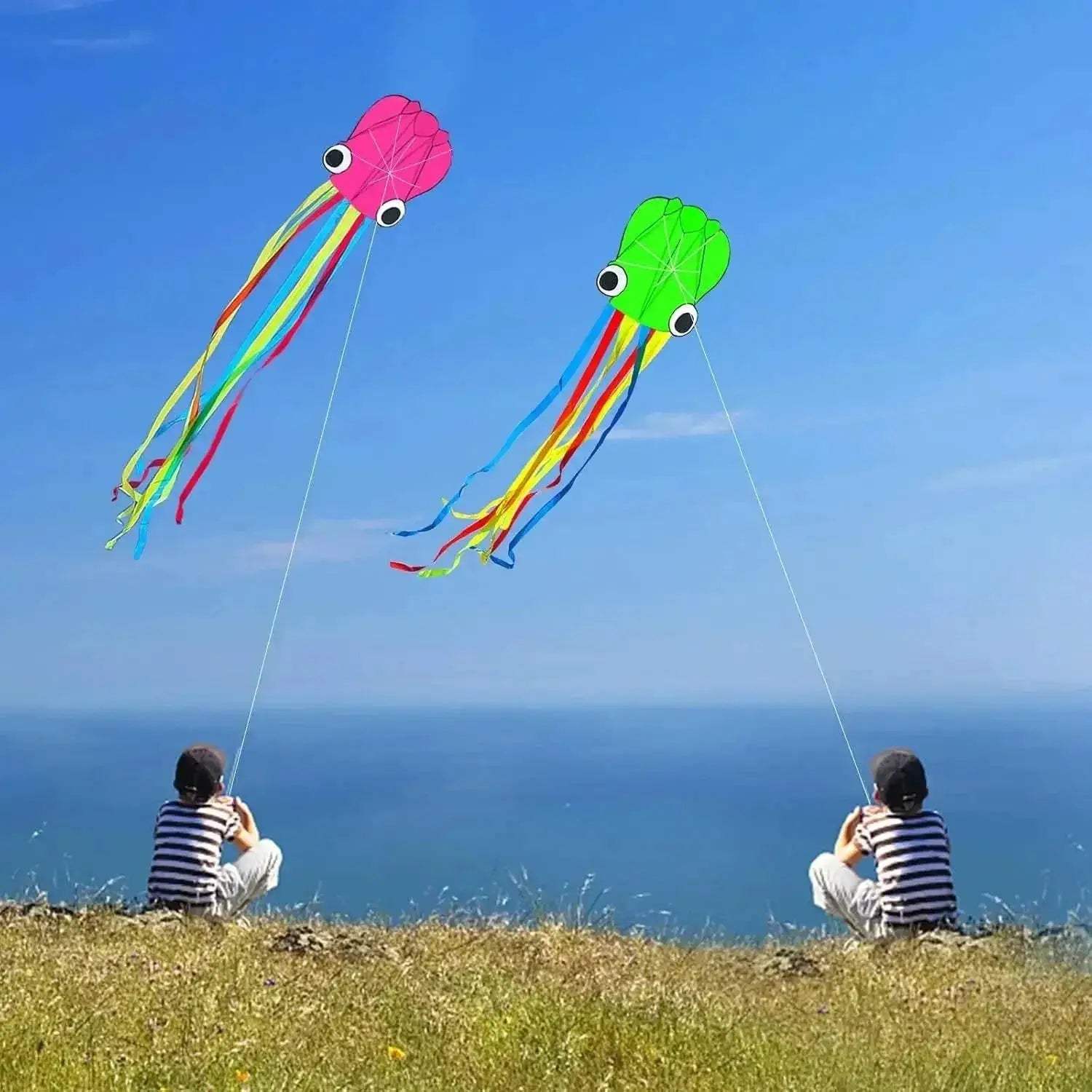  Large Octopus Kites Easy Flyer Kites for Kids and Adults -  ToylandEU™