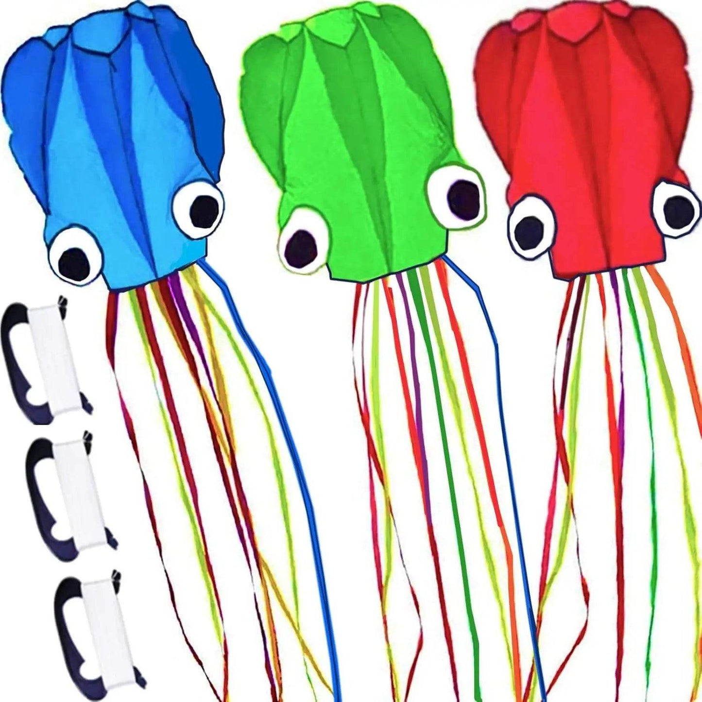 Large Octopus Kites Easy Flyer Kites with Long Tail Beach Kites - ToylandEU