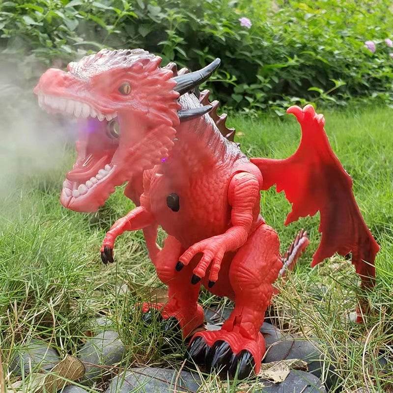 Large Remote Control Tyrannosaurus Dinosaur Toy with Light and Sound for Kids Christmas Gift - ToylandEU