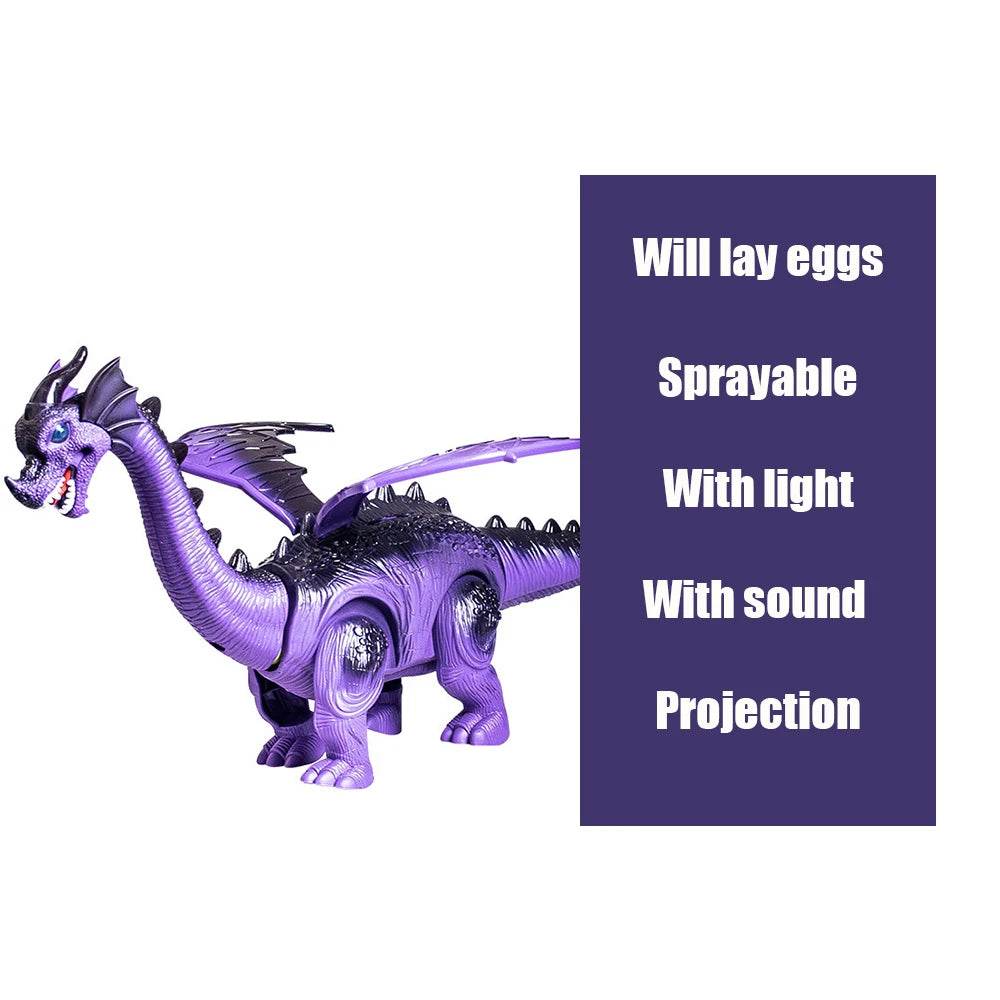 Large Remote Control Tyrannosaurus Dinosaur Toy with Light and Sound for Kids Christmas Gift - ToylandEU