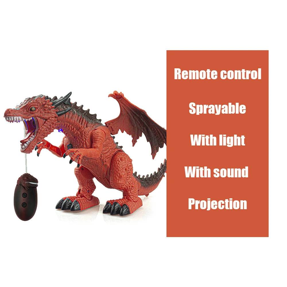 Large Remote Control Tyrannosaurus Dinosaur Toy with Light and Sound for Kids Christmas Gift - ToylandEU