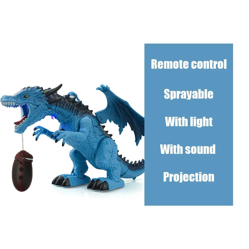 Large Remote Control Tyrannosaurus Dinosaur Toy with Light and Sound for Kids Christmas Gift - ToylandEU