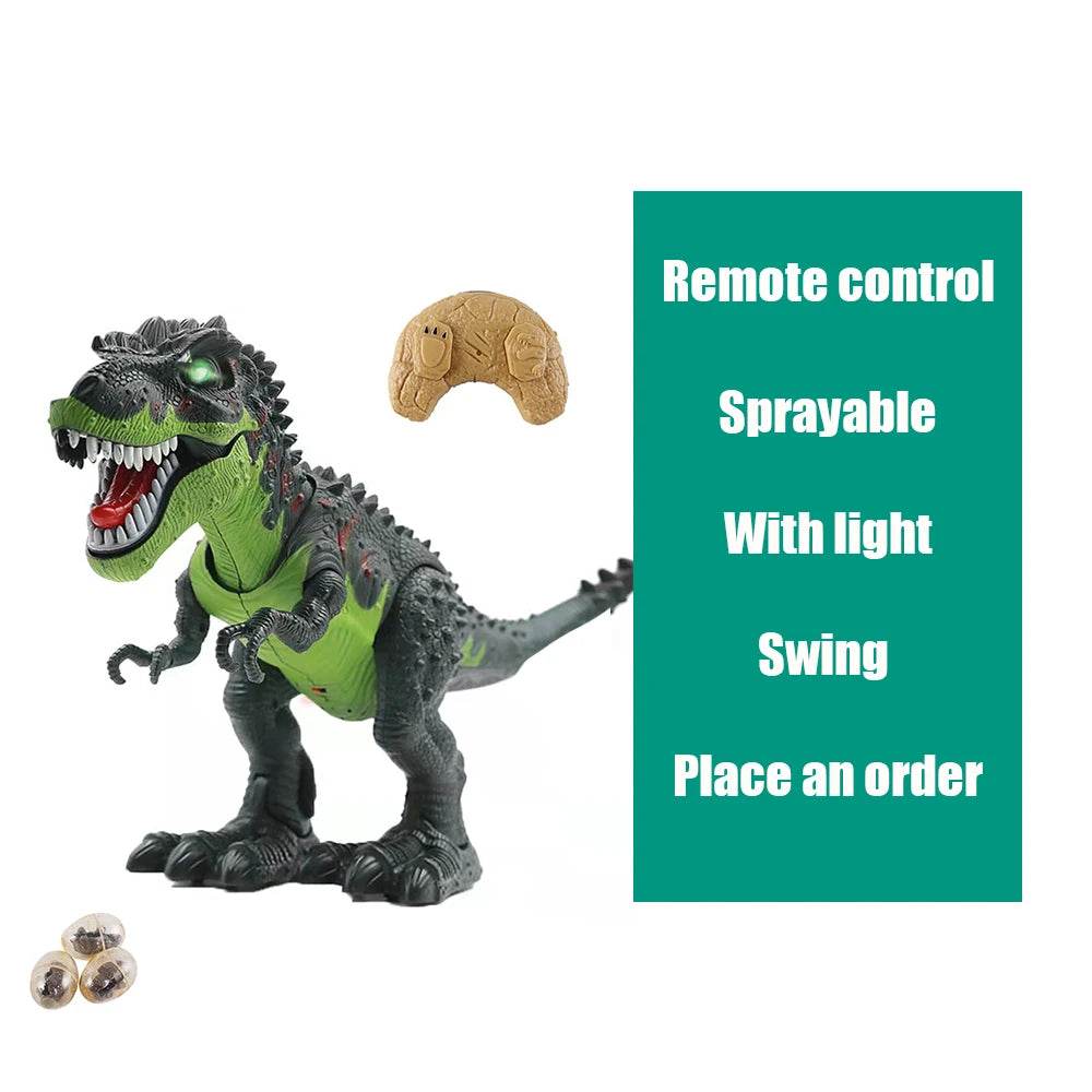 Large Remote Control Tyrannosaurus Dinosaur Toy with Light and Sound for Kids Christmas Gift - ToylandEU