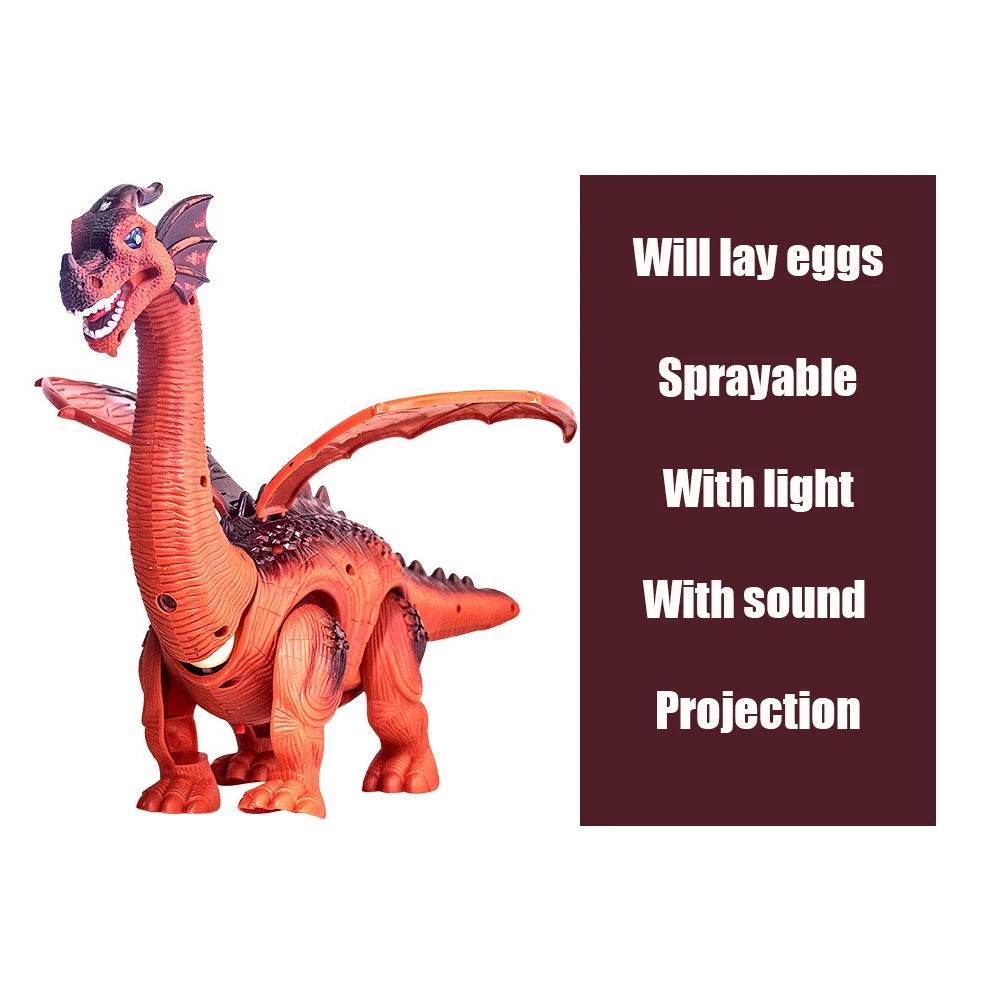 Large Remote Control Tyrannosaurus Dinosaur Toy with Light and Sound for Kids Christmas Gift - ToylandEU