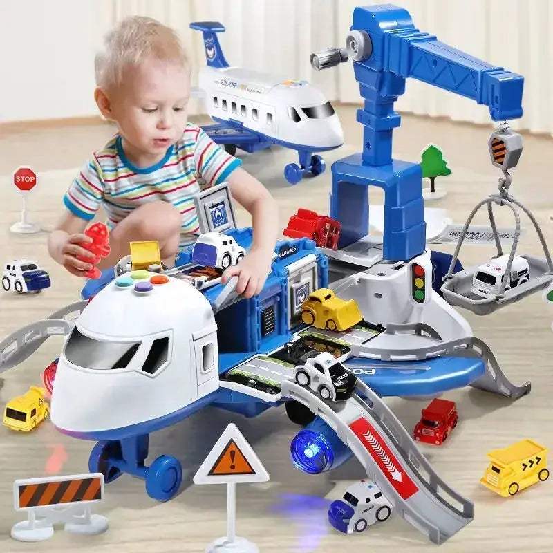 Large Size Airplane Toy With Inertia And Music Simulation - ToylandEU