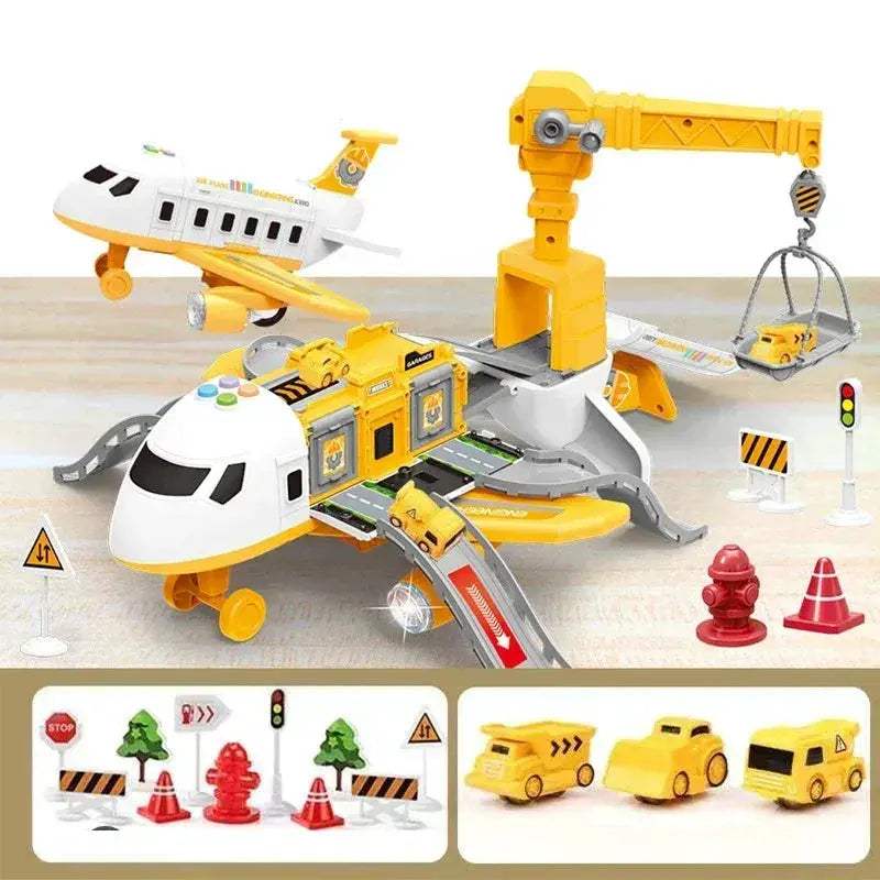 Large Size Airplane Toy With Inertia And Music Simulation - ToylandEU