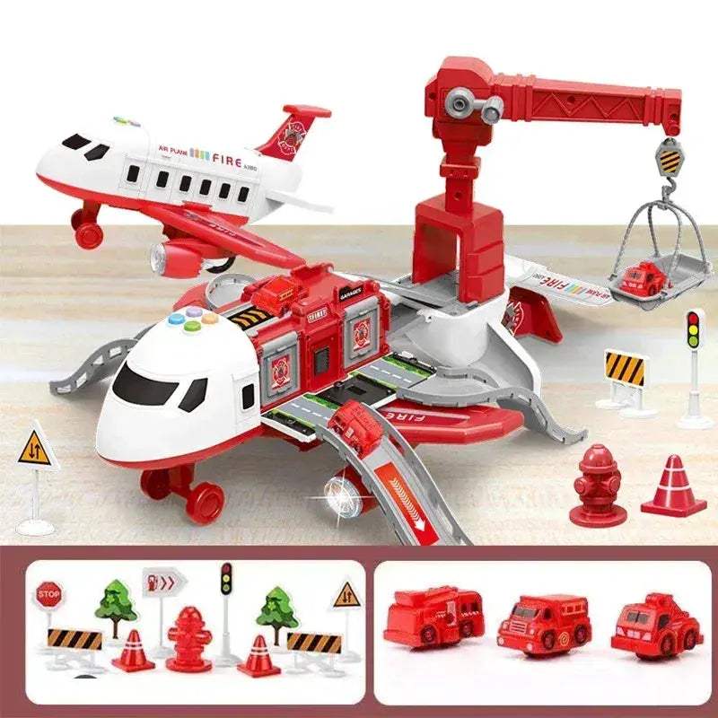 Large Size Airplane Toy With Inertia And Music Simulation - ToylandEU