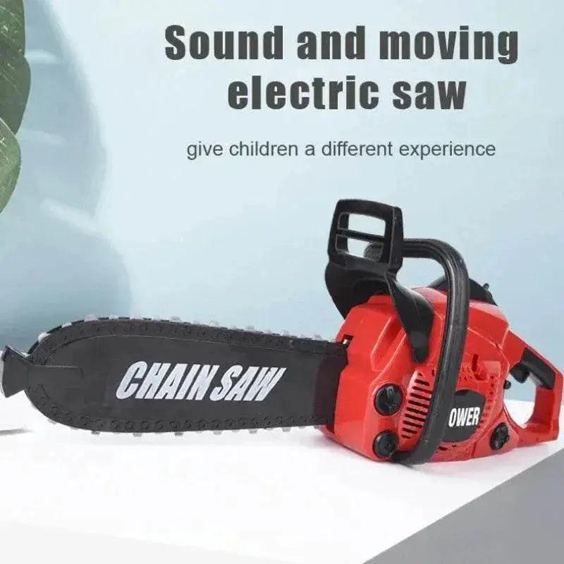  Large Size Children Electronic Chainsaw Play Tool Kit -  ToylandEU™