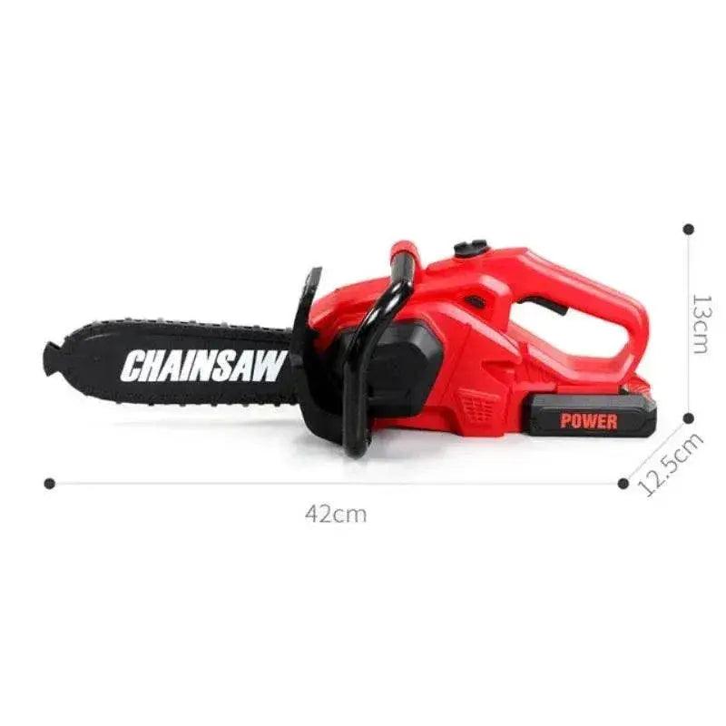  Large Size Children Electronic Chainsaw Play Tool Kit -  ToylandEU™