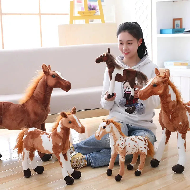 Large Size Horse Plush Toy Cushion Pillow For Kids - ToylandEU