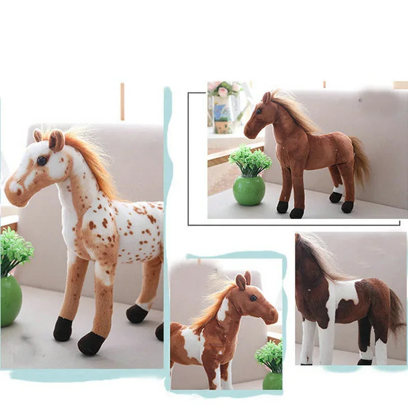 Large Size Horse Plush Toy Cushion Pillow For Kids - ToylandEU