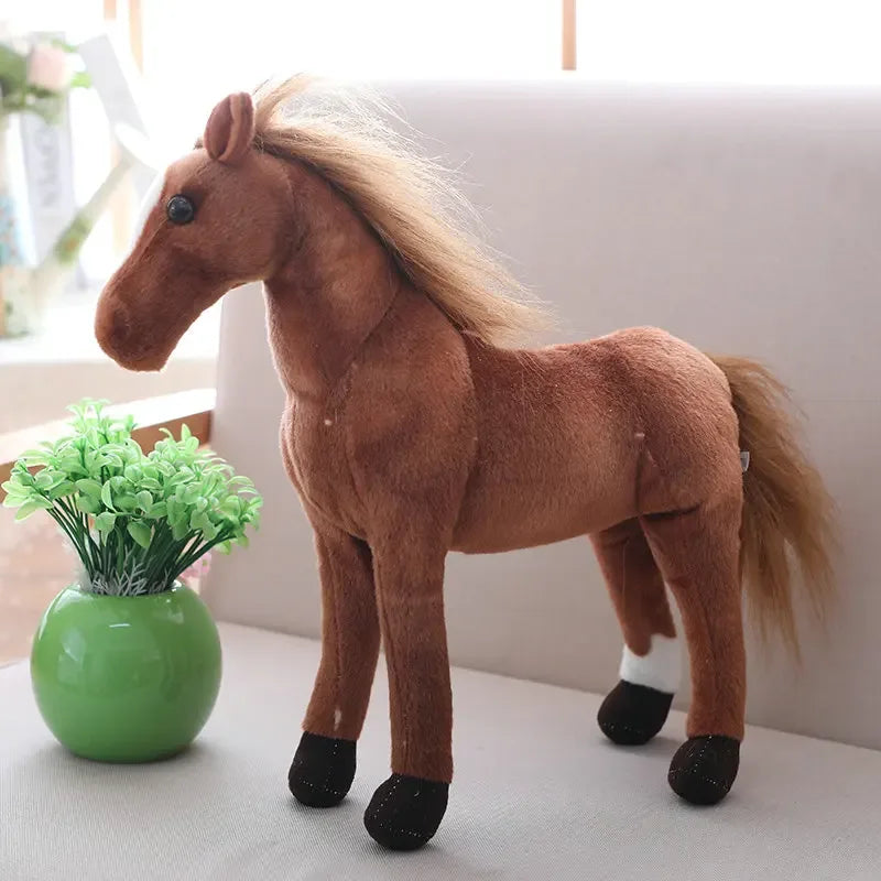 Large Size Horse Plush Toy Cushion Pillow For Kids - ToylandEU