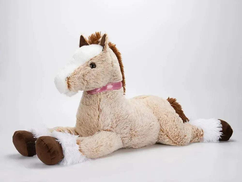 Large Size Lying Horse Plush Toy 56CM Soft Gift Premium - ToylandEU