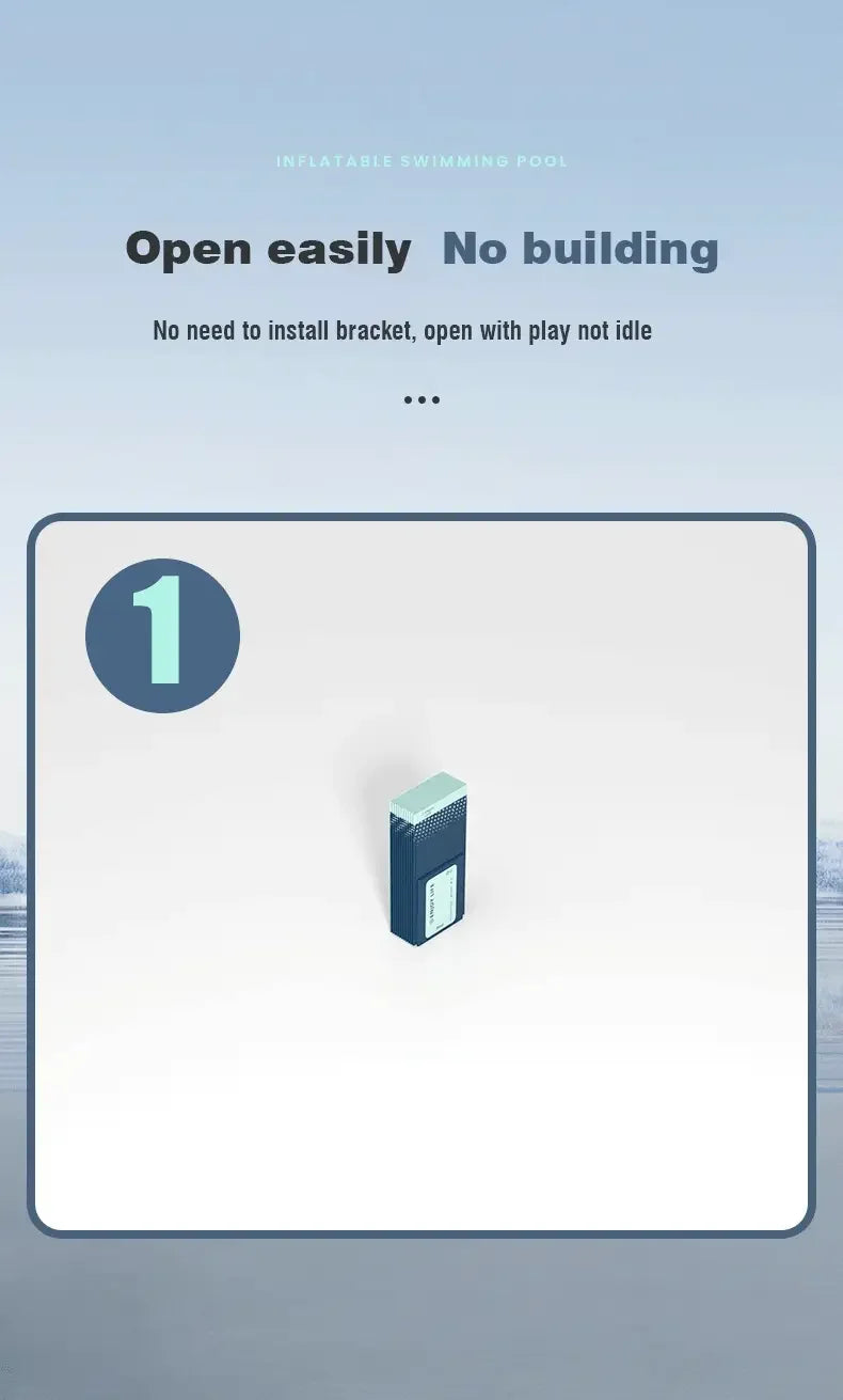 Large Swimming Pool Foldable Frame Pools for Family Summer Water Games - ToylandEU