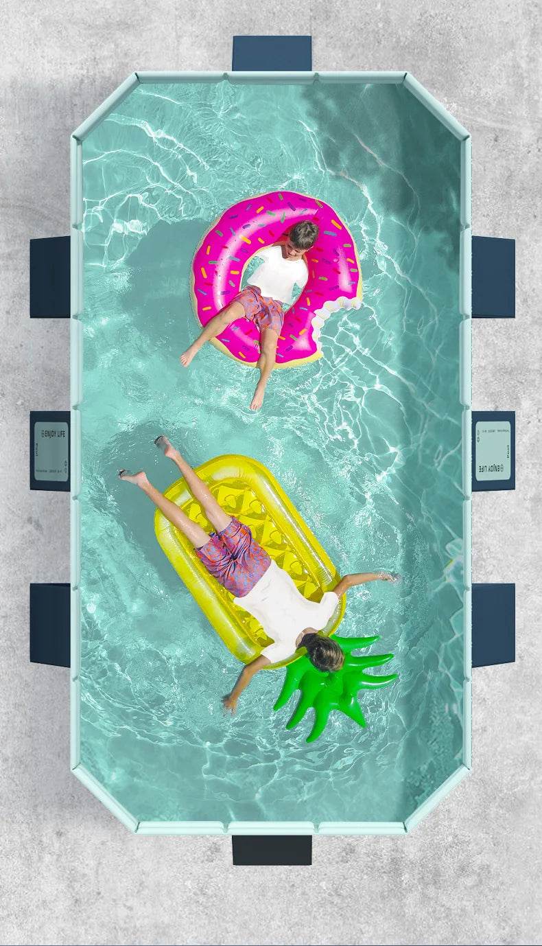 Large Swimming Pool Foldable Frame Pools for Family Summer Water Games - ToylandEU