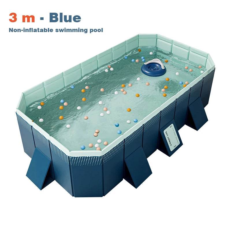 Large Swimming Pool Foldable Frame Pools for Family Summer Water Games - ToylandEU