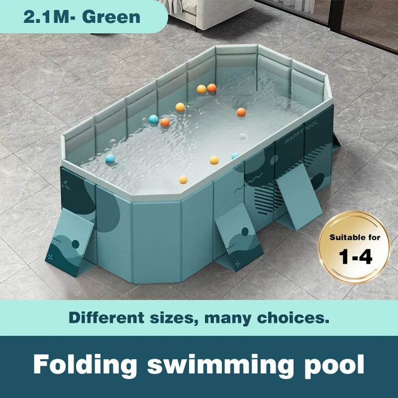 Large Swimming Pool Foldable Frame Pools for Family Summer Water Games - ToylandEU