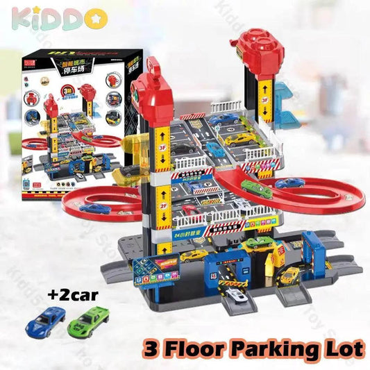  Large Track Parking Lot Car Toy Adventure Puzzle for Kids -  ToylandEU™
