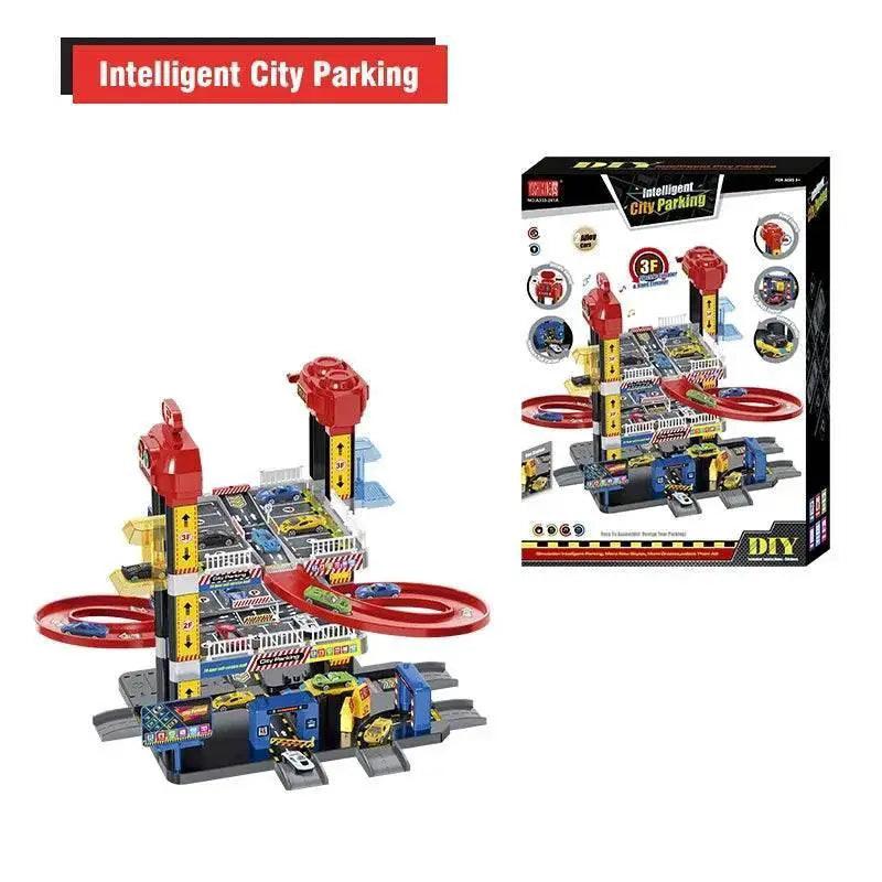  Large Track Parking Lot Car Toy Adventure Puzzle for Kids -  ToylandEU™