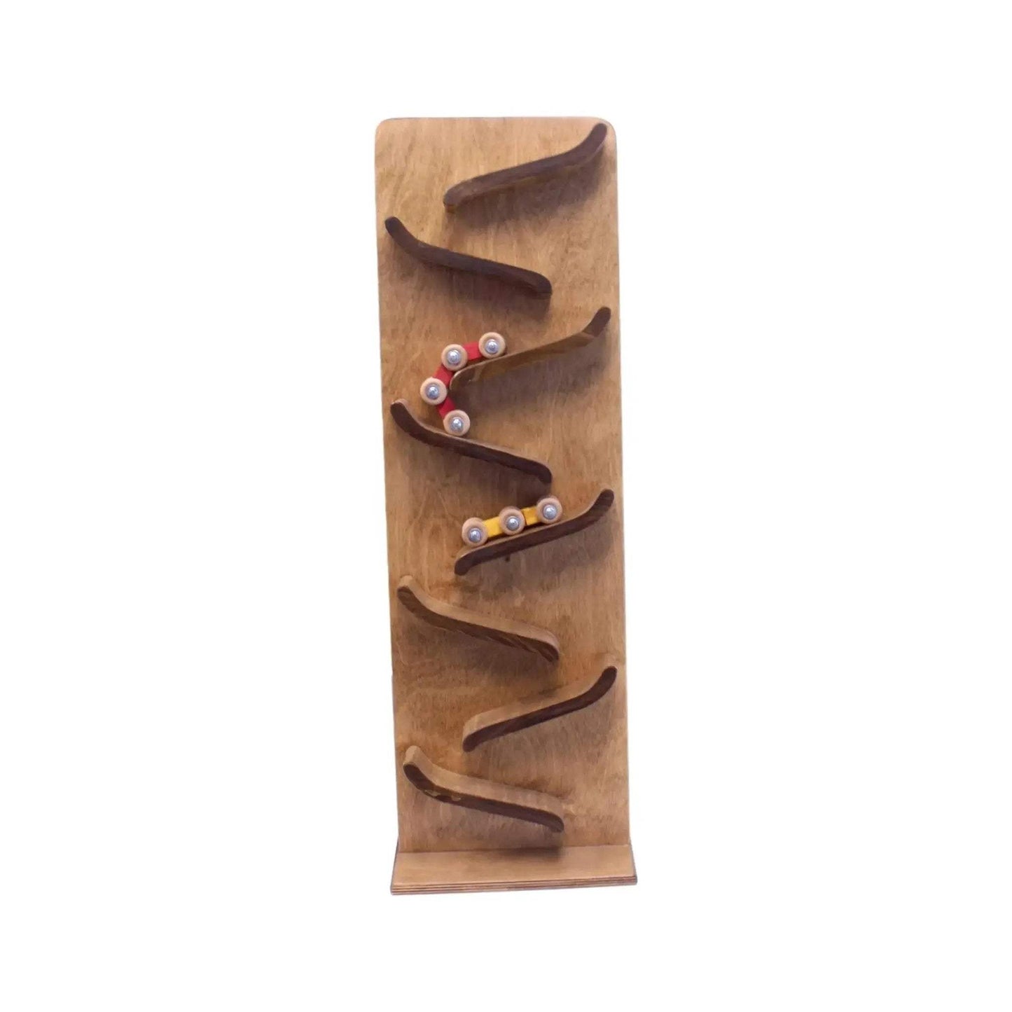 Large Wooden Train Car Roller Track, Amish-Made, Non-Toxic Finish - ToylandEU