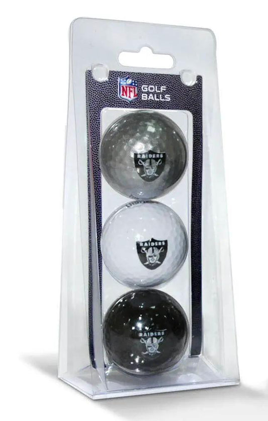  Las Vegas Raiders 3 Pack of Golf Balls -  ToylandEU™