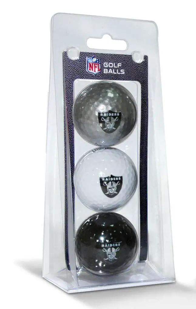 Las Vegas Raiders 3 Pack of Golf Balls - ToylandEU