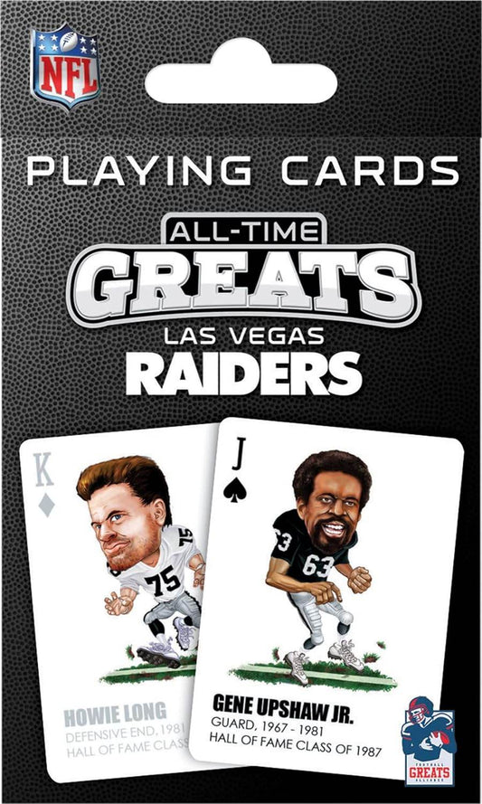 Las Vegas Raiders All Time Greats Playing Cards Set - ToylandEU