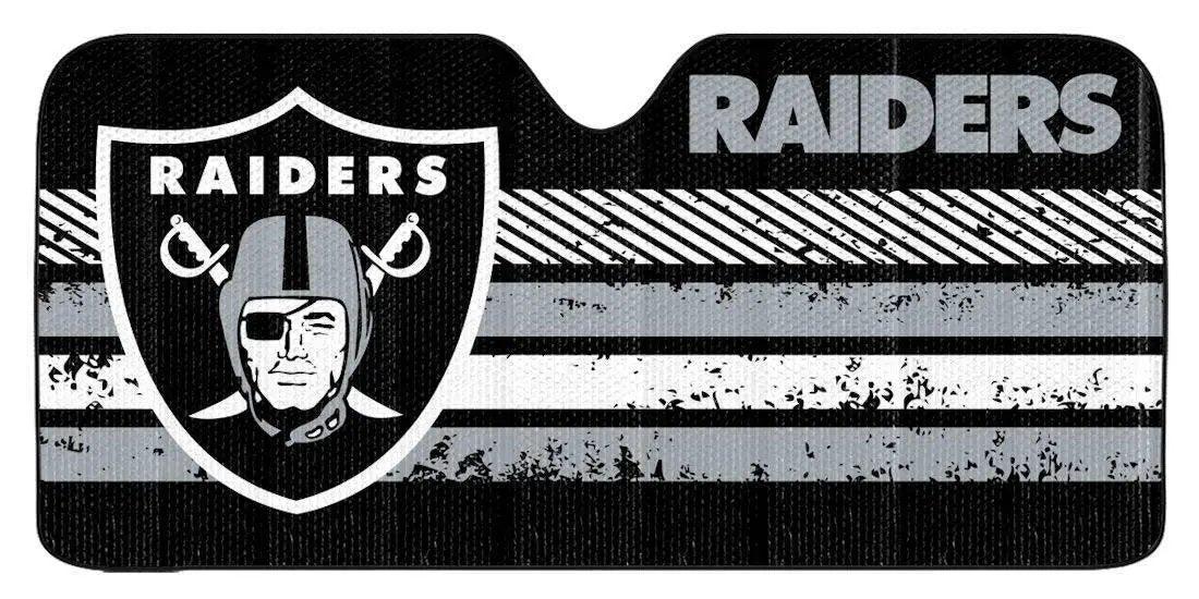  Las Vegas Raiders Auto Sun Shade 59x27 Inches UV Blocking -  ToylandEU™