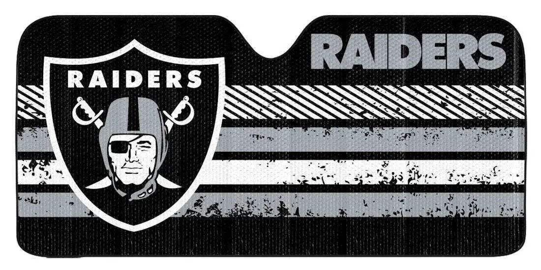  Las Vegas Raiders Auto Sun Shade 59x27 Inches UV Blocking -  ToylandEU™