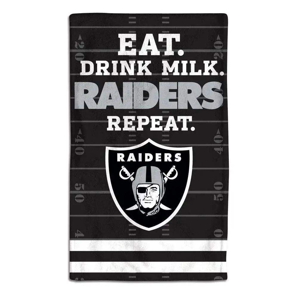 Las Vegas Raiders Baby Burp Cloth 10x17 Inches Wincraft - ToylandEU