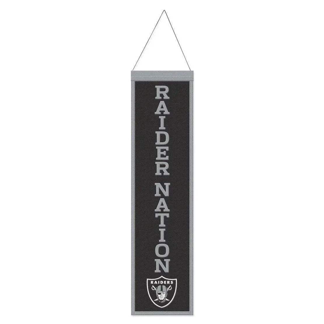  Las Vegas Raiders Banner Wool 8x32 Heritage Slogan Design -  ToylandEU™