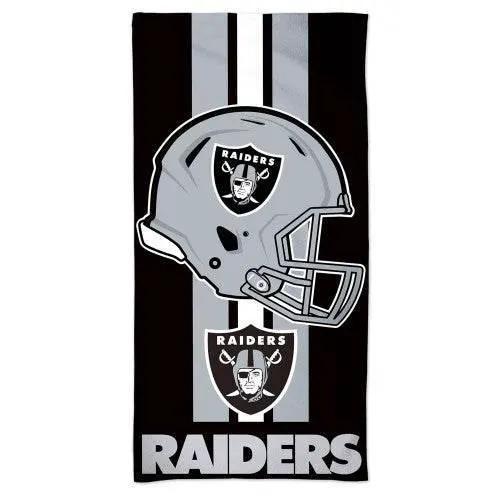  Las Vegas Raiders Beach Towel 30x60 Velour Cotton Graphic -  ToylandEU™