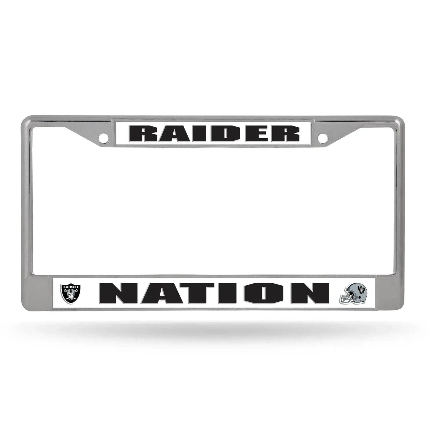  Las Vegas Raiders Chrome License Plate Frame Official -  ToylandEU™