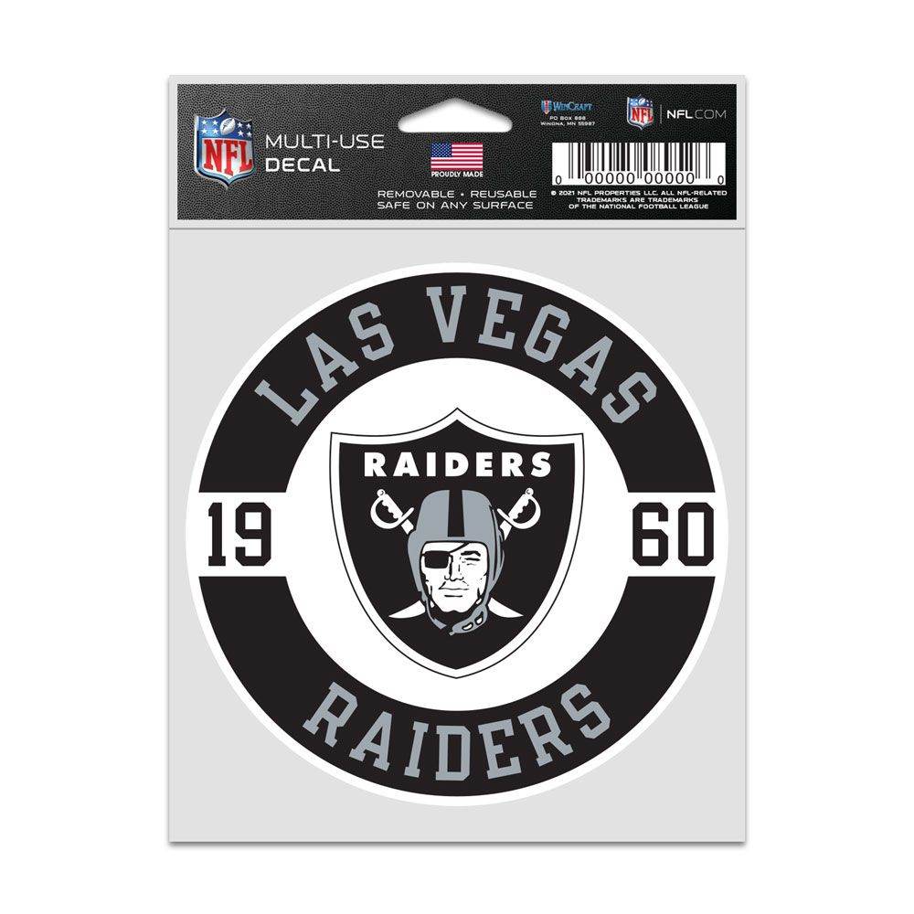 Las Vegas Raiders Decal 3.75x5 Patch Fan Wincraft Official - ToylandEU