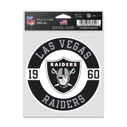 Las Vegas Raiders Decal 3.75x5 Patch Fan Wincraft Official - ToylandEU