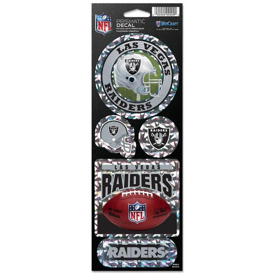  Las Vegas Raiders Decal 4x11 Die Cut Prismatic Style -  ToylandEU™